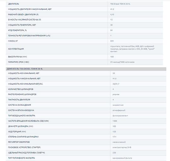 Дизельный генератор 30 кВт шумозащитный кожух TTD 42TS ST ОПТ фото 3