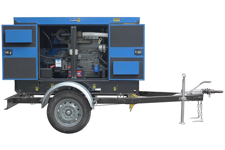 Дизельный генератор 100 кВт переджвижной TTD 140TS STMB ОПТ фото 4