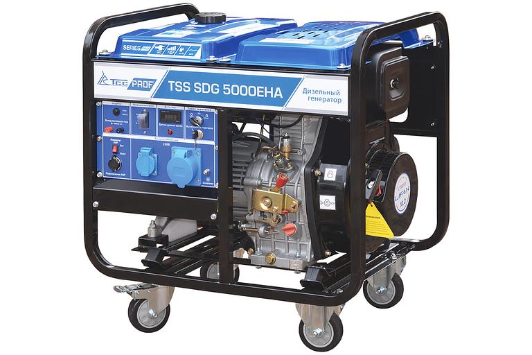 Дизельный генератор TSS SDG 5000EHA ОПТ фото 3