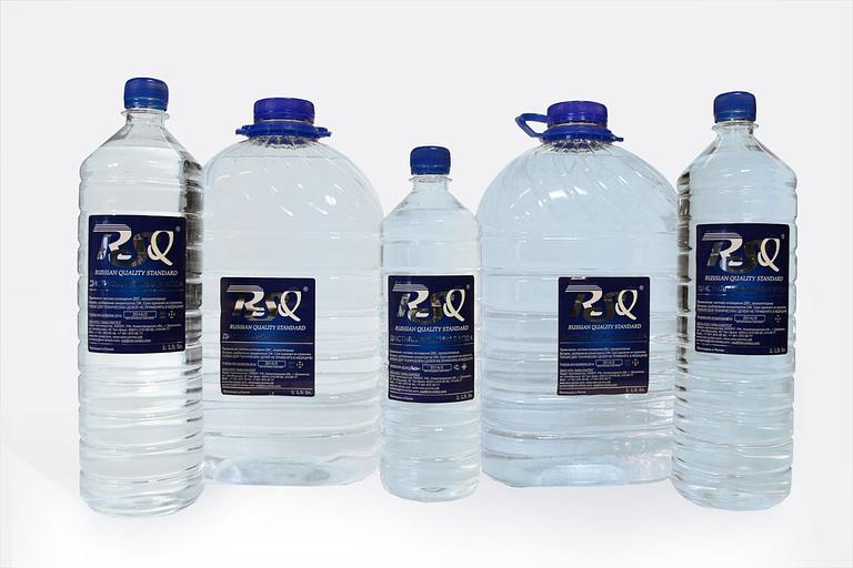 Вода дистиллированная для технических целей «RSQ»® фото 1