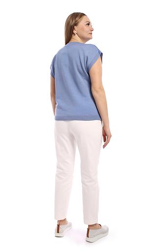 Джемпер женский арт.Л384, тёмно-голубой ОПТ фото 2