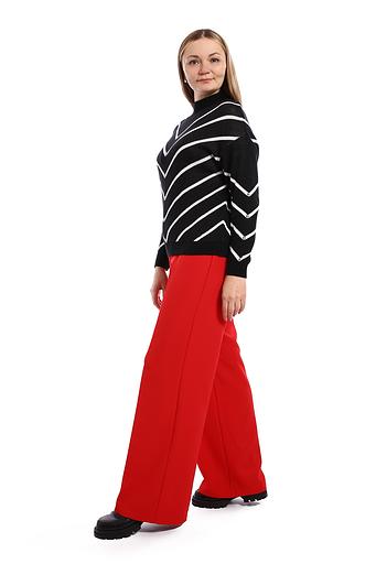 Джемпер женский арт.Л382, чёрный ОПТ фото 2