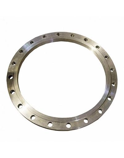 Фланец стальной плоский Ду 600 Ру10 ст.12Х18Н10Т тип.01 ряд 1 исп.В ГОСТ 33259-2015 фото 1