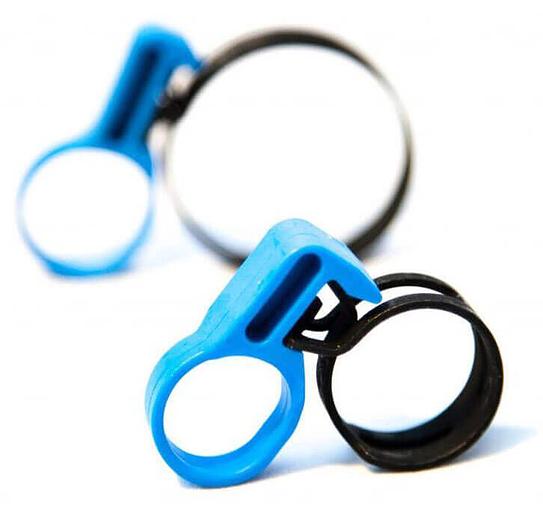 Пружинный хомут 21*12 с чекой фото 1