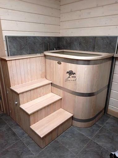 Купель с пластиком прямоугольная №3 фото 1