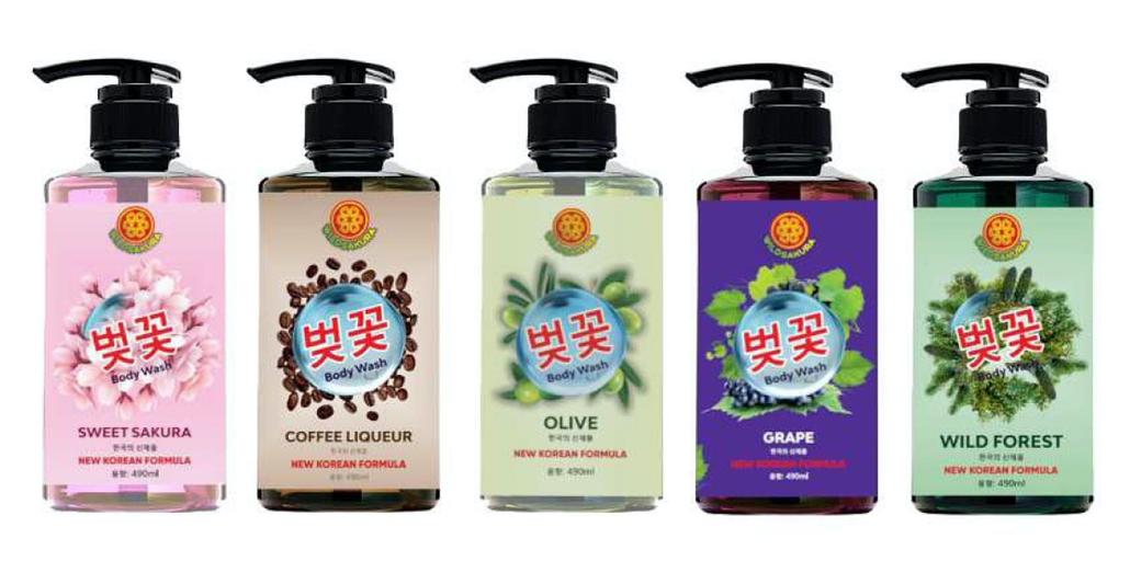 Гель для душа Wild sakura «Виноград» фото 2