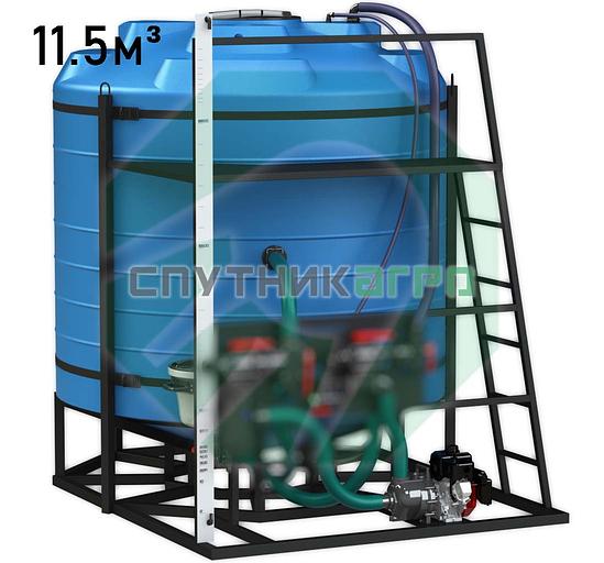 Растворный узел для смешивания удобрений 11500 л фото 1