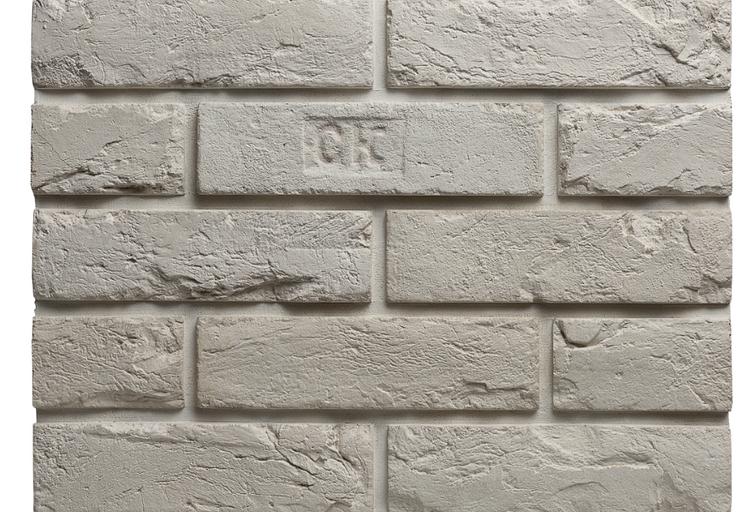 Декоративный кирпич «Москва» цвет Белый фото 1