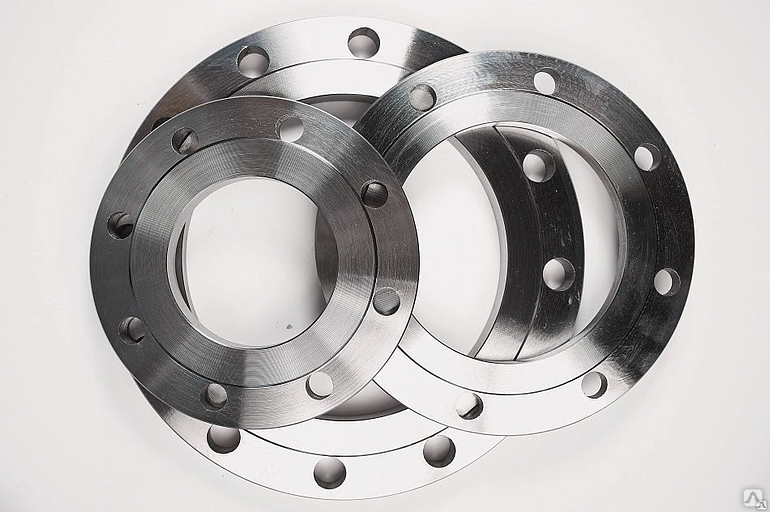 Фланец стальной плоский Ду 300 Ру25 ст.09Г2С тип.01 ряд 1 исп.В ГОСТ 33259-2015 РФ фото 1