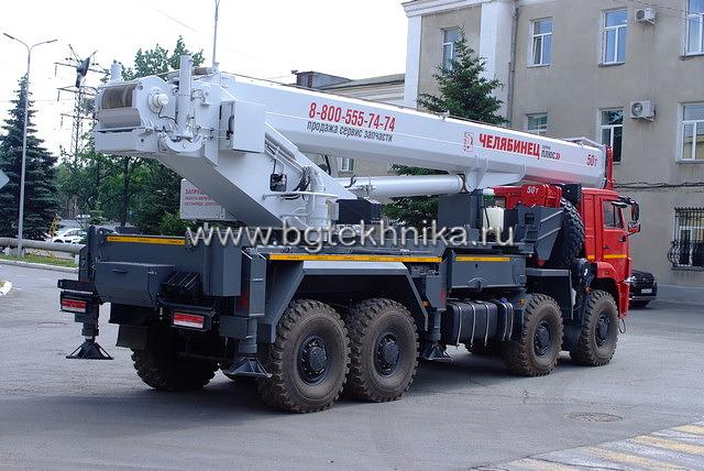 Автомобильный кран КС-65717-34 на базе шасси КАМАЗ-6560 фото 2