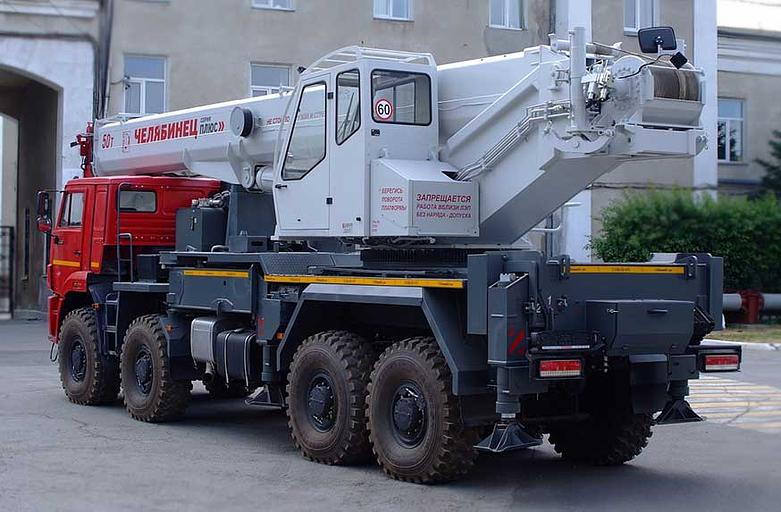 Автомобильный кран КС-65717-34 на базе шасси КАМАЗ-6560 фото 3