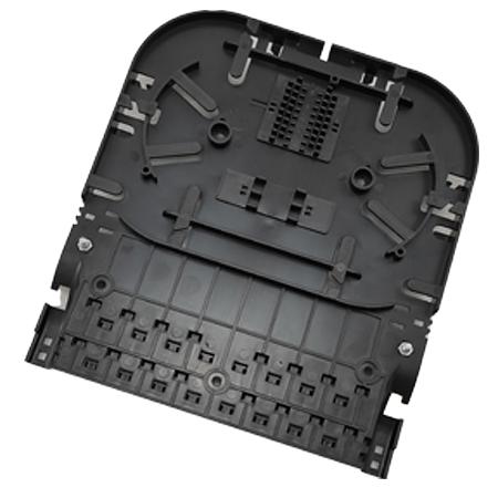 Оптическая кросс-муфта ОКМ-3023-18SC-162-М(П)-18К/2PLC8 (Черная) винты с пластиковой головкой фото 3