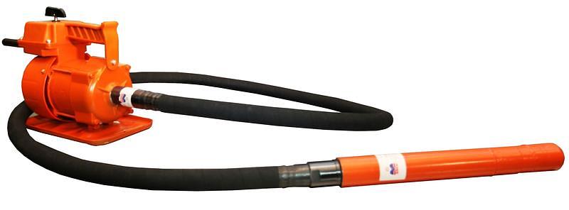 Вибратор глубинный с гибким валом ВИ-116 (1вал/3м+1в/нак.Ø76мм) фото 1