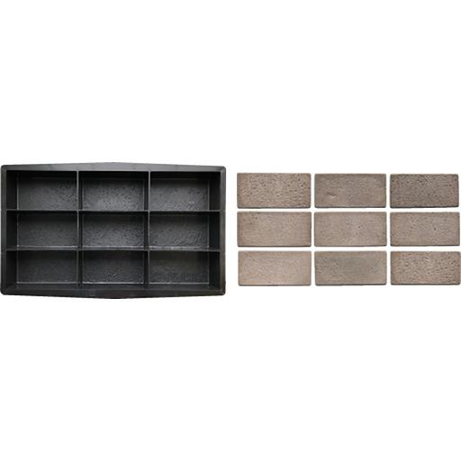 Форма для тротуарной плитки «Клинкер» 200х100х60 мм фото 1