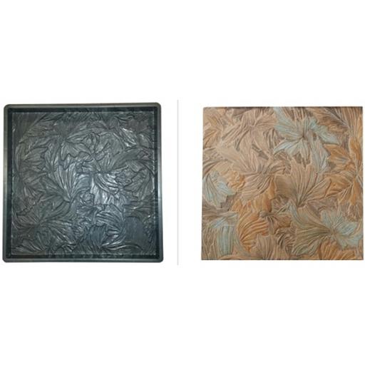 Форма для тротуарной плитки «Листопад» 500x500x50 мм фото 1