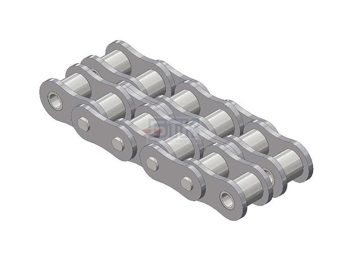Цепь приводная роликовая двухрядная PHC 06B-2X5MTR SKF фото 1