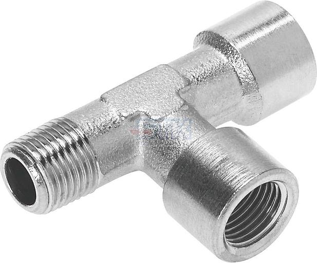 8030249 Тройник цанговый с резьбой проходной NPFC-T-2G12-R12-FMF FESTO фото 1
