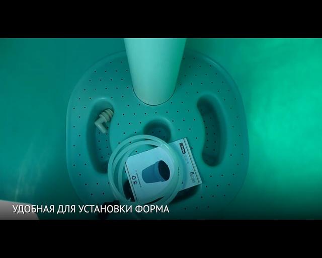 Реагентный (солевой) бак 350 литров белый фото 5
