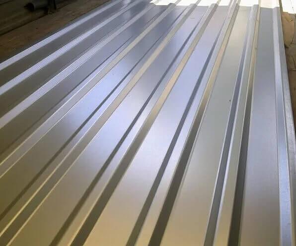 Profiled sheet C8 zinc 0.55 mm+ фото 1