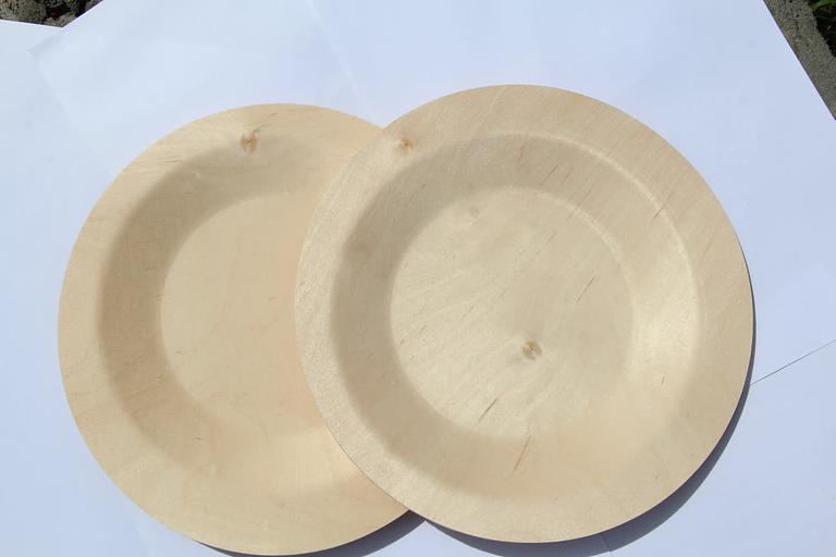 Тарелка салатная одноразовая, круглая 180 мм фото 4