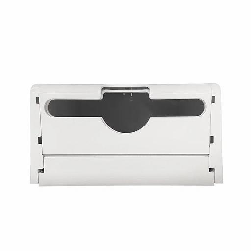 HOR Диспенсер для бумажных полотенец T1 Стандарт, корпус белый, нижнее стекло серое, универс. система сложения (Z(C) / V(ZZ)) опт фото 5