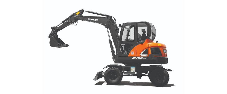 Мини экскаватор «DX55W» фото 1