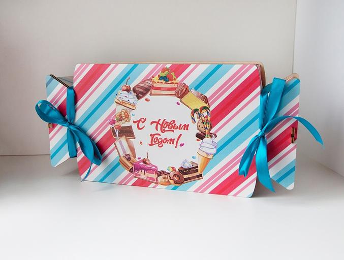 Фанерная коробка Конфетка 1 фото 1