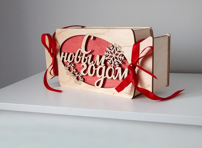 Фанерная коробка Конфетка 2 фото 1