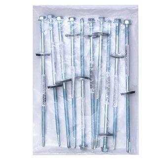 Саморезы для сэндвич-панелей оцинкованные 6.3×130, 10 шт опт фото 2