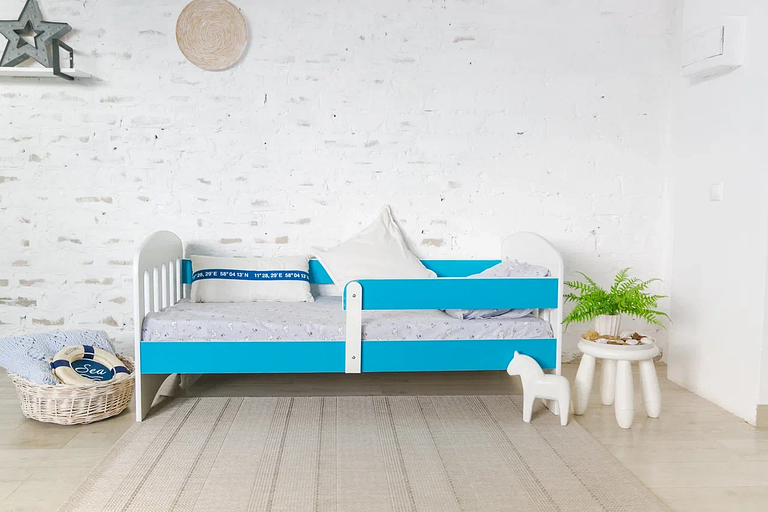 Кровать детская «Малыш» цветная без ящика фото 2