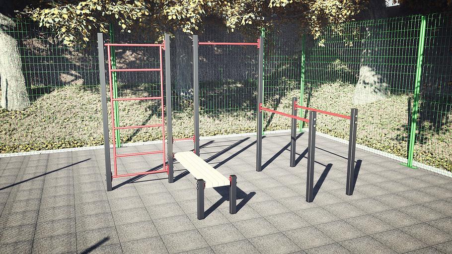 Спортивный комплекс G-Fight «№ 1-4-2» фото 1