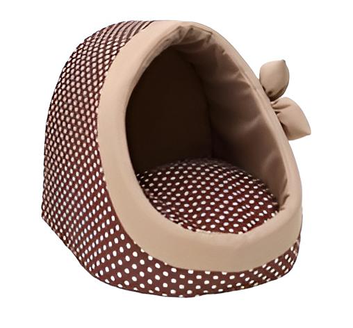 Домик эстрада для кошек «Дуэт» коричневый ОПТ фото 1
