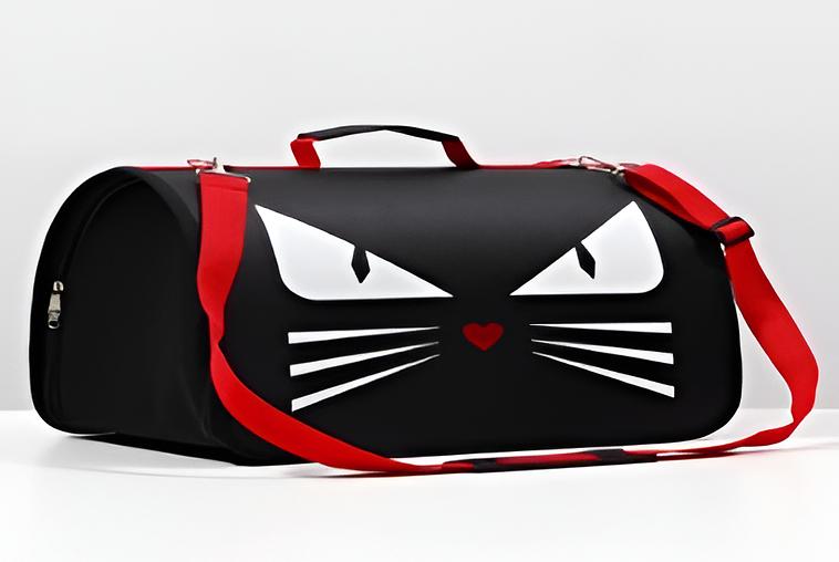 Сумка-переноска раскладная «Кот» для кошек ОПТ фото 1