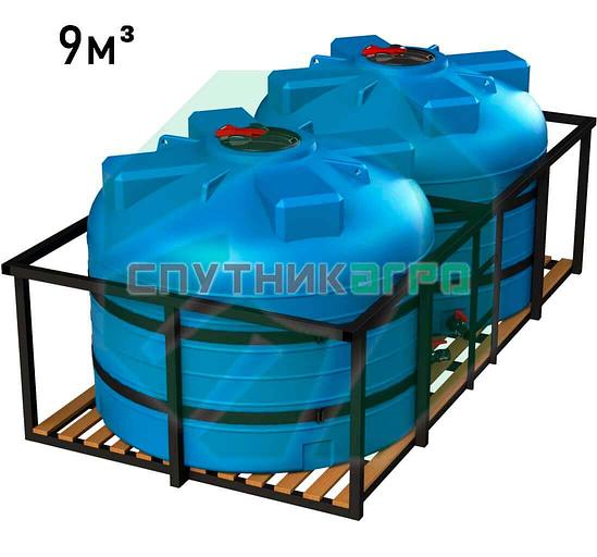 Кассета транспортная двойная 9000 л с ВЦ ёмкостями фото 1
