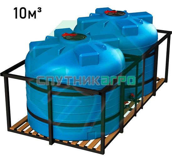 Кассета транспортная двойная 10000 л с ВЦ ёмкостями фото 1