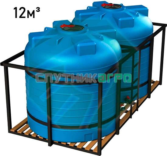 Кассета транспортная двойная 12000 л с ВЦ ёмкостями фото 1