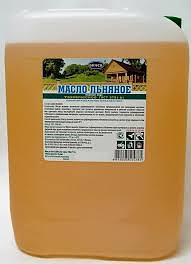 Масло льняное техническое, нерафинированное, 11л, ГОСТ 5791-81 опт фото 1