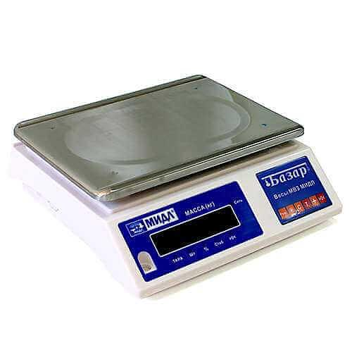 Настольные электронные фасовочные весы МТ 3 ВДА «Базар 2(у) H» фото 2