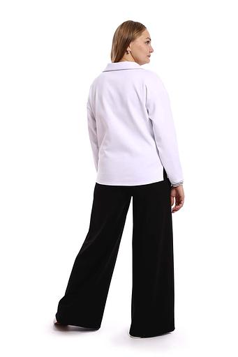 Джемпер женский арт.П4228, белый ОПТ фото 2