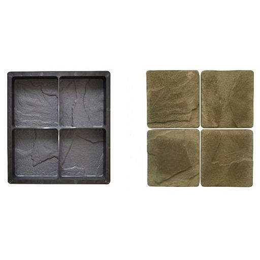 Формы для брусчатки «Эльбрус №1» 150х150х30 (4 шт) фото 1