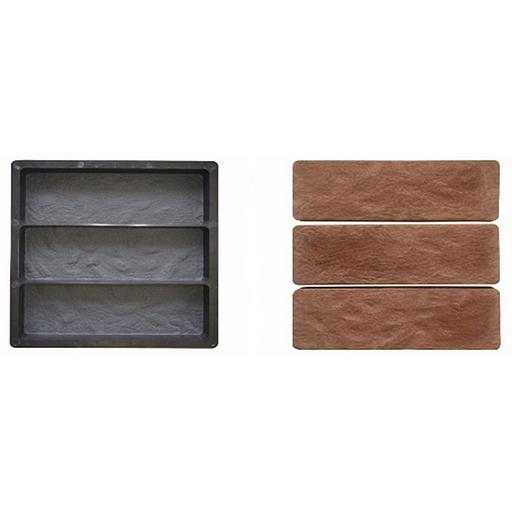 Формы для брусчатки «Эльбрус №3» 300х100х30 (3 шт) фото 1