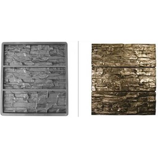 Формы для декоративного и облицовочного камня «Валаамский камень» 490x156x25 (3 шт) фото 1