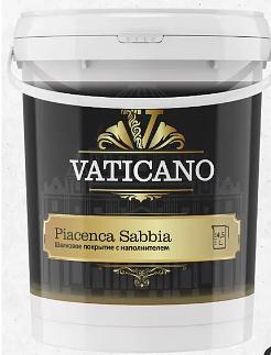 Краска с эффектом песка Vaticano Piacenca Sabbia 4,5 л ОПТ фото 1
