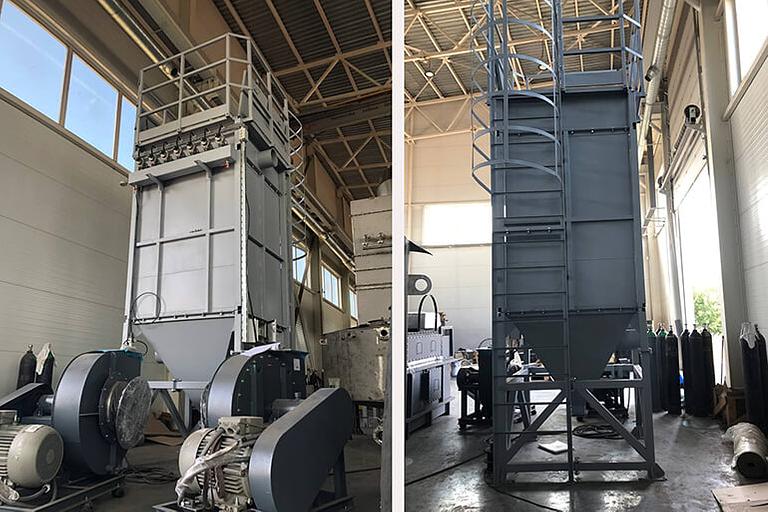 Фильтр рукавный с импульсной продувкой (ФРИ / ФРИП / ФРКИ) фото 3