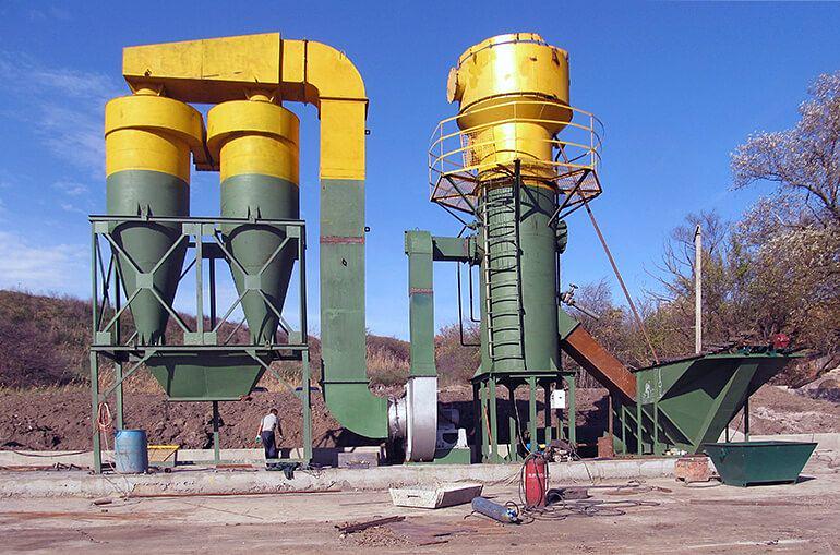 Циклонный фильтр пылеуловитель фото 3