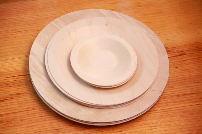 Тарелка десертная одноразовая, круглая 100 мм фото 8