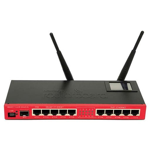 Маршрутизатор MikroTik RB2011UiAS-2HnD-IN фото 1