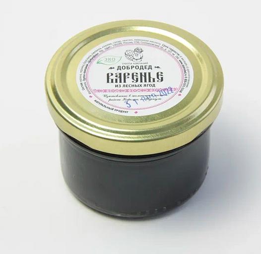 Варенье из Лесных ягод баночка 120 г/105 мл опт фото 1