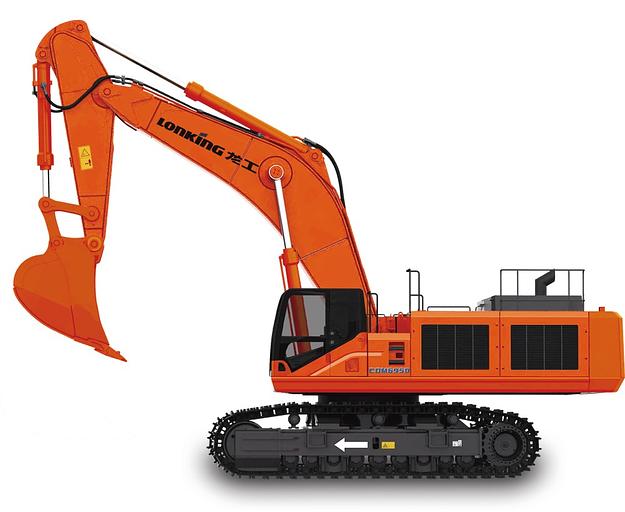 Гусеничный экскаватор «Lonking CDM6950» фото 1