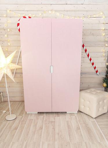 Шкаф 2-х дверный детский «Облако» голубой 1200 мм фото 3